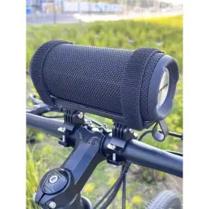 포르르 자전거스피커거치대 블루투스 물통 자전거