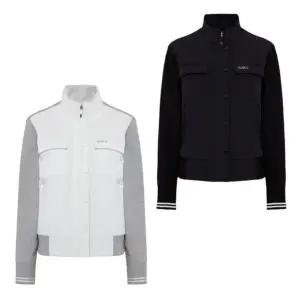 [와이드앵글](하남점)25년 여성 TO 포켓 포인트 패딩 방풍 풀집 스웨터 자켓 WWW25K33