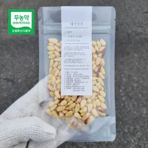 국내산 태기산잣 2-3번잣 황잣 백잣 [산지직송 견과류], 2-3번잣 40g(황잣), 1개 주전부리 포차 주전부리