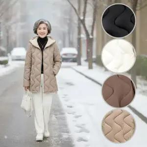 [할마마마]할마하프패딩점퍼 할머니겨울옷 중년여성