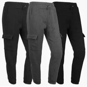 남성 카고 조거 팬츠 겨울 보카시 남자 남성 기모 조거 팬츠 트레이닝