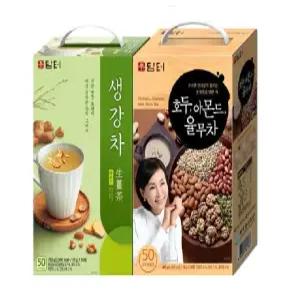 담터 호두아몬드 율무차 18g 50개입 1개 (50개) + 쌍화차 15g 50개입 1개 (50개)