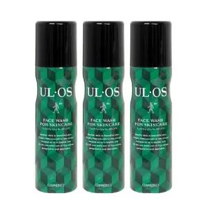우르오스 페이스 워시 100g x 3개 남성 폼 클렌징 거품 세안