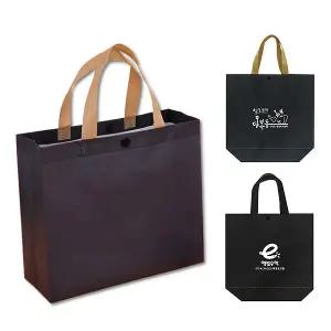 고급형 부직포 똑딱이 쇼핑백 대형 가방 선물 포장 로고 인쇄 단체 대량