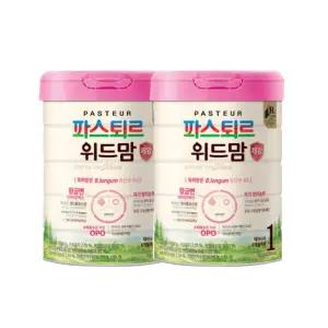 파스퇴르 위드맘 제왕 분유 1단계 750g 2통