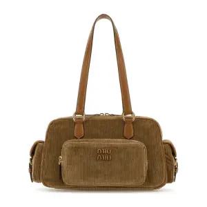 베이지 코듀로이 숄더백 5BB179AF81 F0401