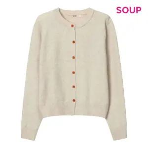 숲 SOUP 클래식 배색 버튼 라운드넥 울 니트 가디건 S5AGD14 481390