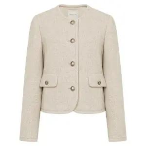 [케네스레이디][BYLYNN]매튜브 라운드넥 울 자켓 EGJKOK9900