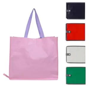 비비드 빅타포린 폴딩백 마켓 3시장가방 마트장바구니 쇼핑 소품 다용도