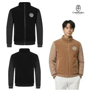 까스텔바작 골프 남자 하이브리드 우븐 플리스 풀집업 점퍼 BGDWTJ-201