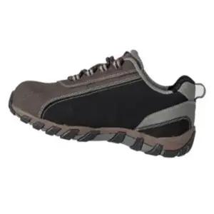 안전 작업화 남성용 4인치 공사장 단화 작업 신발 견고한 보호화 (WFJ5SWQ)