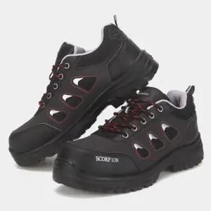 경량 안전화 미끄럼 방지 작업화 스콜피온 산업용 근무화 안전 신발 (WFJ4ZJJ)