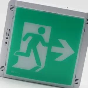 피난 유도등 벽부형 안전조명 중형 화재 대피 안내등 고효율 비상등 (WFJ51UY)