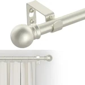 창문용 GXOACKJ 커튼봉 32-48인치 5인치/8인치 장식용 니켈 스플라이싱 헤비 듀티 금속 브래킷 세트