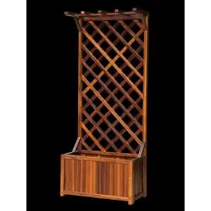 우드 텃밭상자 파티션 홈가드닝 상자 정원 옥상 가림막 텃밭