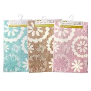 극세사 플라워 매트 사무실매트 발매트 바닥깔게 욕실매트