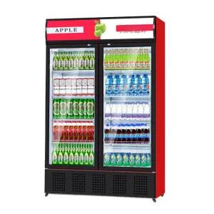 업소용쇼케이스 2도어 술진열 양문형 식당 술냉장고