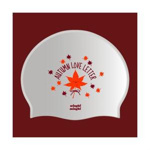 단풍잎 실리콘 롱헤어 긴머리 빅사이즈 수모 수영 모자