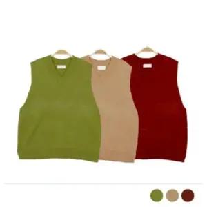 레이어드 니트조끼 베스트 니트베스트 남자조끼 이너 (WFJ4RUO)