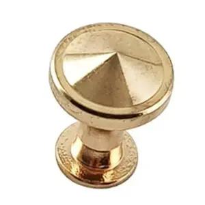가구 손잡이 원형 골드 12mm 욕실장 유리장 단추형 소품 (WFJ6CBA)