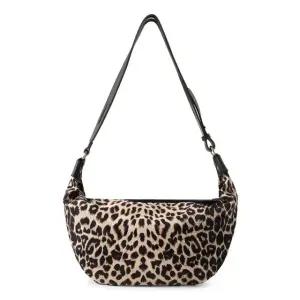반달 호피 숄더백 (WFJ67RT)