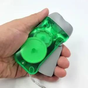 재난후레쉬 캠핑 휴대용 톱니회전 배터리없는 led랜턴 안심되는 (WFJ6Z8M)