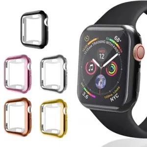 애플워치 링 보호 애플워치스트랩 애플워치용 케이스 링TPU풀스킨