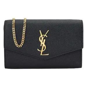 [생로랑]업타운 체인 숄더백 블랙 금장 607788 1GF0J 1000 149504811