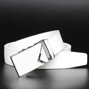 자동 심플 레더벨트 고급 소가죽 자동벨트 남성 (WFJ68E2)