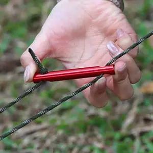 튼튼한텐트스토퍼 조절 밧줄 컴팩트한 가벼운 막대스트링 (WFJ6EVU)