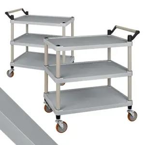 대 카 배식 바퀴달린선반 운반구 대병원 식당용 업소용식당 튼튼한드레싱카 플라스틱써빙카트3단