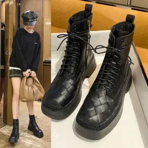 F918 여성워커부츠 플랫워커 앵글부츠 W794E72