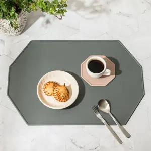 폴리곤 실리콘 식탁 매트 주방 테이블 식탁매트 식탁보 실탁리너