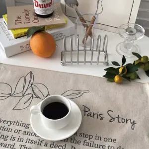 소형린넨커튼 린넨 식탁매트 린넨식탁매트 카페장식 패브릭포스터 인테리어