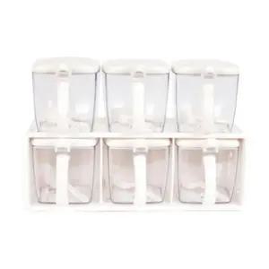 니드코 초이스 2단 양념통 세트 6P 예쁜양념통 조미료 예쁜양념통 조미료통