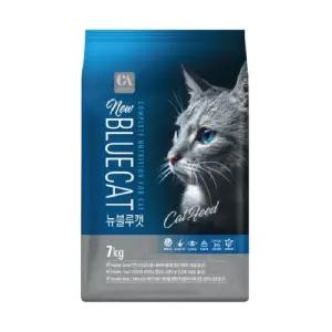 7kg) 건식 뉴 블루캣 고양이 사료 반려 동물 생활/반려묘/먹이/영양/대용량/길고양이/집고양이/주식/가정