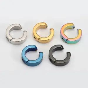 피어싱 여자 링귀걸이 남자 스틸 써지컬 볼드 한쪽귀걸이