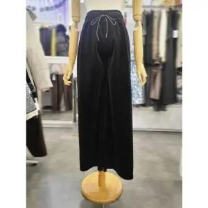 밸리걸 세이브존01 벨벳 기모 밴딩 와이드 트레이닝 팬츠 615620