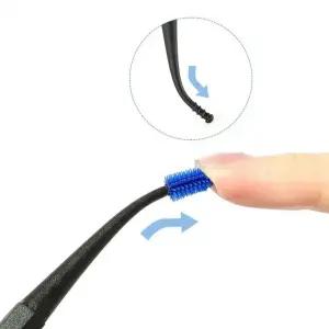 실리콘 귀이개 양면 귀청소 크리너 귀지 제거기