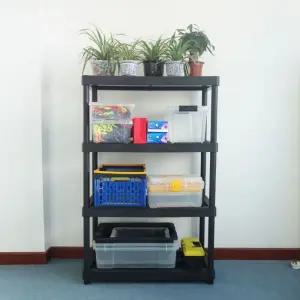 창고 정리 플라스틱 진열대 마트 조립식 다용도실 트레이