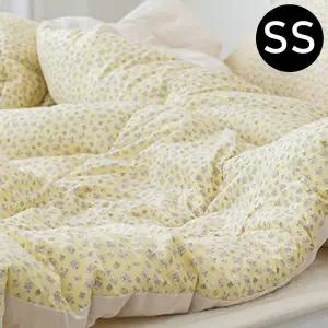 [콩심팥심]러블리 데이지 차렵이불 슈퍼싱글 SS 옐로우