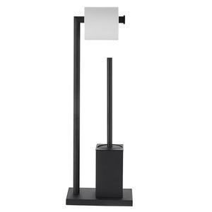 304 스테인레스 스틸 수직 변기 브러시 거치대 종이 수건 롤  보관