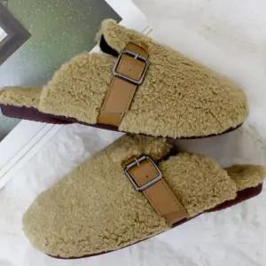 양털 블로퍼 뽀글이 신발 뮬 퍼 단화 겨울 퍼슬리퍼 (WFKB1TF)