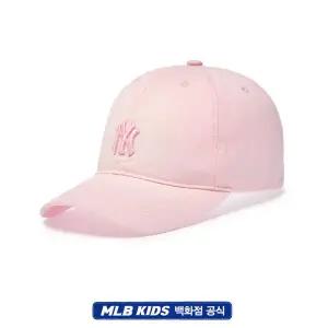 갤러리아 MLB엠엘비키즈 여아 파스텔 워싱 루키 볼캡  아동모자(7FCPB136N-50PKL)