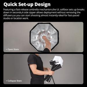 제품  패션 에세이  상업호환  정물  GODOX UL-Octa BOX /UL-BOX 퀵 릴리스 우산 박스