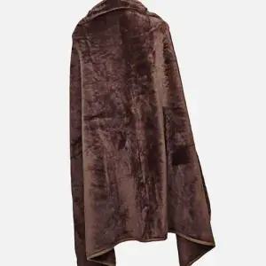 브라운 극세사 망토 담요 겨울 단추 빅사이즈기모 WFIKT9H
