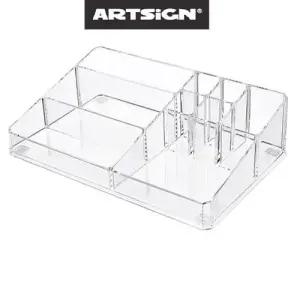 화장품 정리함 대형9칸 정리대 소품 악세서리 보관함 W9AEF41