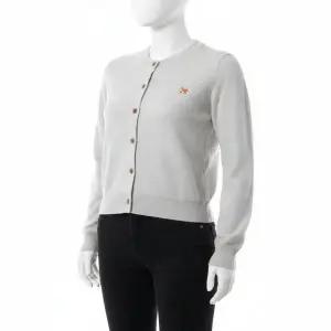 [메종키츠네]MAISON KITSUNE 25FW BABY FOX MERINO REGULAR CARDIGAN PW00502KT1181-H120 베이비 폭스 ...