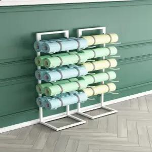 폼롤러 보관함 거치대 필라테스 소도구 정리 홈트 운동기구 홈짐 정리함