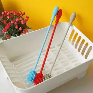 실리콘 깊은병 세척솔 1p 물병 물통 병솔 보틀 브러쉬 주방